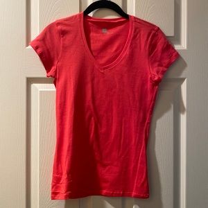 GAP Pink/Coral Stretch T-Shirt